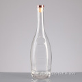 Whisky Gin Glasflasche mit Dekoration